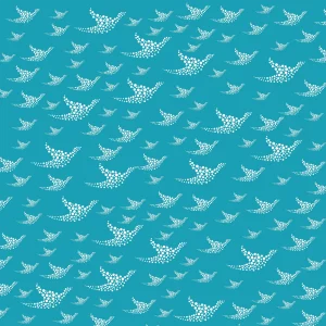 Papier cadeau colombe - Lot de 3 feuilles